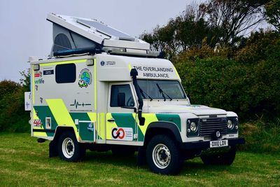 Couple Travels The World In Old Ambulance