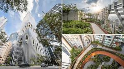 Skyscraper In Singapore Has More Than 80,000 Plants