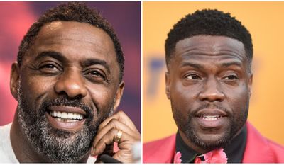 Idris Elba And Kevin Hart Attend Gorilla Baby Naming Event