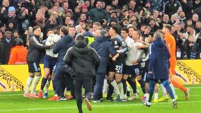 Tempers Flare As Tottenham Exit FA Cup In Heated Post-Match Brawl