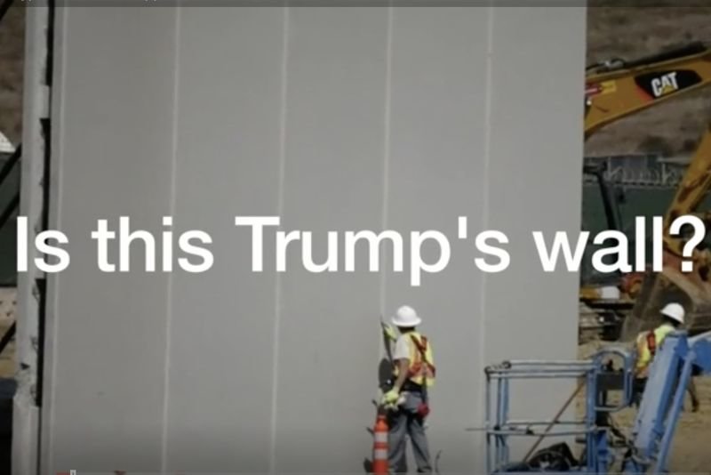 Video: Construction Begins For Trump's Us-mexico Border Wall 1