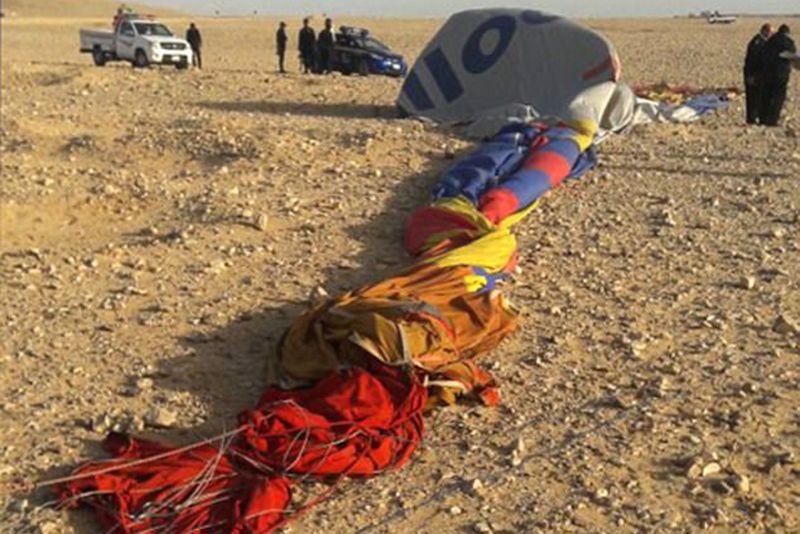 Deadly Hot Air Balloon Crash In Egypt Kills Sa Tourist 1