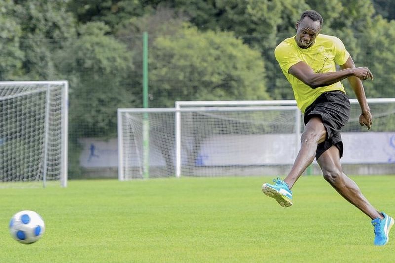Video: Usain Bolt Has Fans On The Edge Of Their Seats 1