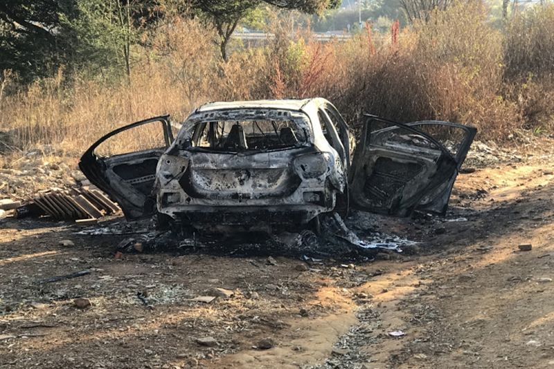 Serbian Man Murdered In Joburg: Charred Rifle Found In Burned Car 1