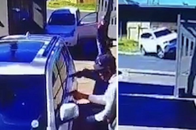 Woman Fights back by Ramming her Jeep into Armed Hijackers 1