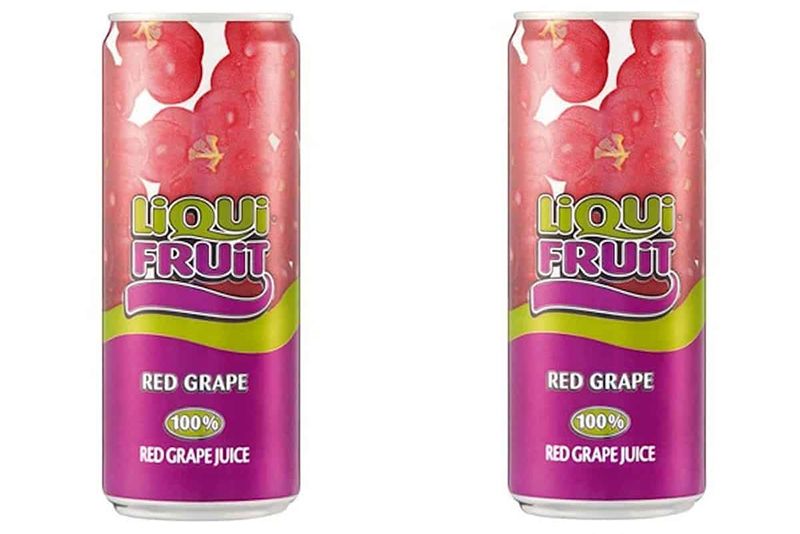 Liqui Fruit Red Grape Cans Recalled After Glass Found In Them 1