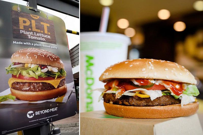 McDonald’s Launches The McPlant – The Meatless Burger 1