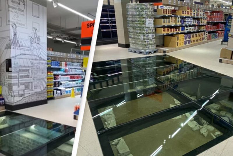 A Thousand Year Old Pre-Viking Structure Found Preserved Under Ireland Supermarket, Lidl 1