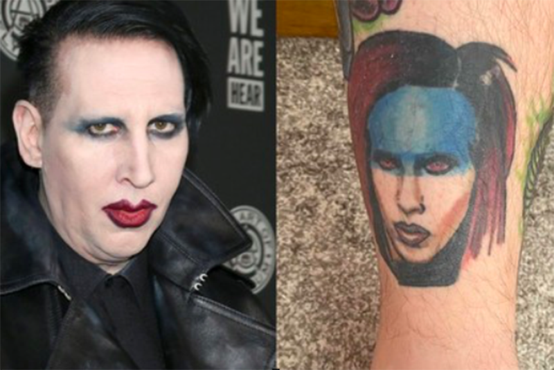 Marilyn Manson Fans Share How They Feel About Their Manson Tattoo’s After Abuse Allegations 1