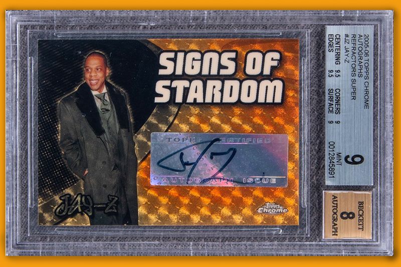 A Trading Card Sells For R1.5 Million Thanks To Jay-Z’s Signature 1