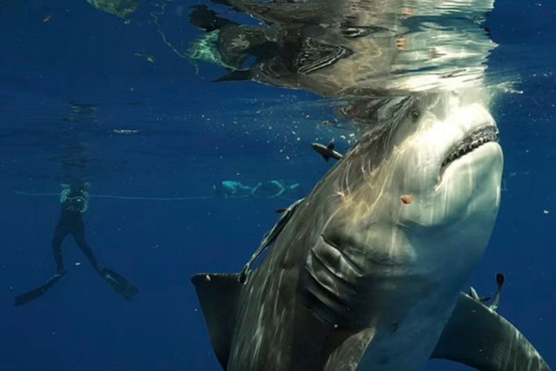Photographer Shares His Experience Of Coming Face-To-Face With Massive Bull Shark 1