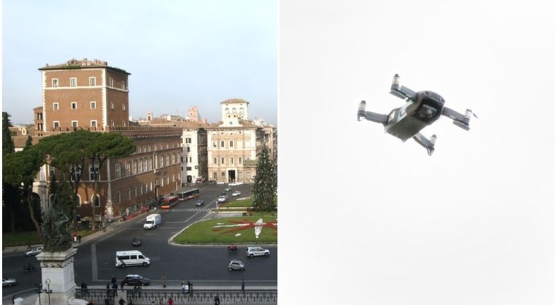 Tourist Drone Crashes Into Rome’s Palazzo Venezia 1