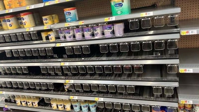 Shortage Of Baby Formula In The United States 1