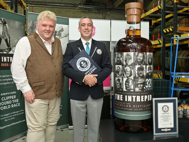 World’s Largest Whiskey Bottle Sells For $1.375 Million 1
