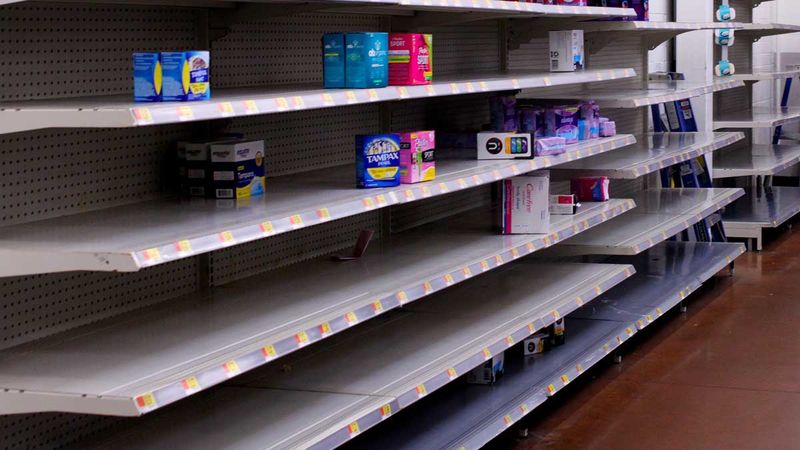 Major Tampon Shortage In The US 1