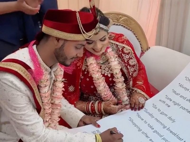 Wedding Contract Stipulates Pizza Limit 1
