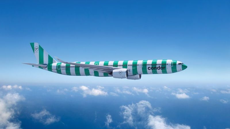 Airline Paints Their Planes In Candy Stripes 1