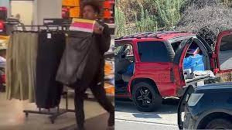 Flash Mob Robs Nike Store In LA 1
