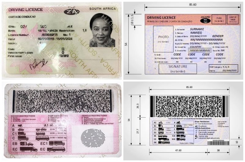 New Licence Cards For SA 1