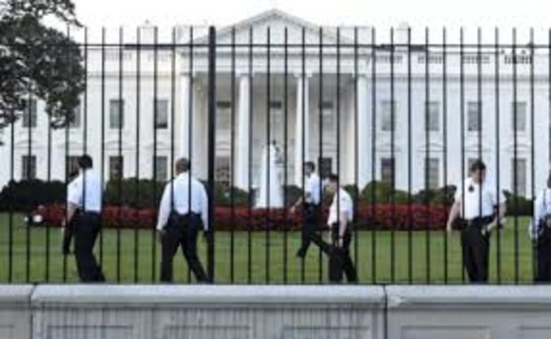 Man Drives Into White House Gate, Dies 1