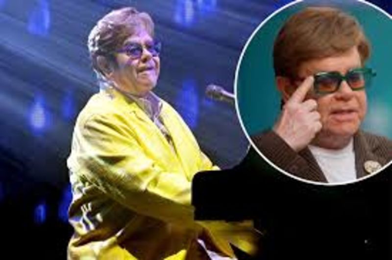 Elton John Lost Eyesight 1