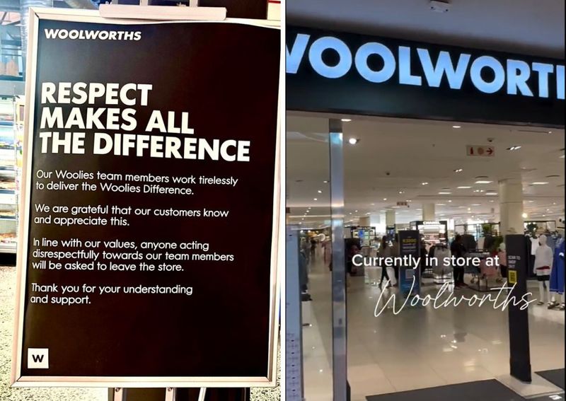 Woolworths Asks For Respect For Staff 1